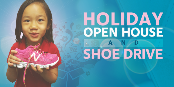 Holiday Open House and Shoe Drive