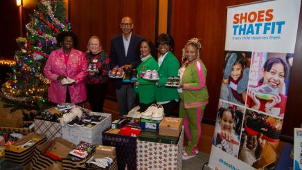 Assemblymember Holden Hosts Annual Holiday Party and Shoe Drive