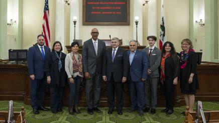 Assemblymember Holden hosted an Armenian Delegation to celebrate the sister-state relationship with Syunik and California