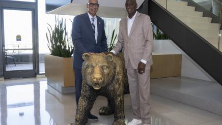 Assemblymember Holden Welcomes Laker Legend Michael Cooper to the Capitol  