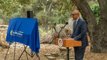 Assemblymember Holden honors victims of the 1972 Arroyo Seco Bridge Collapse with Memorial