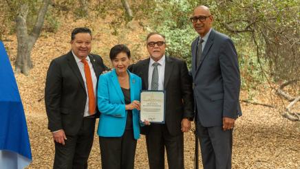 Assemblymember Holden honors victims of the 1972 Arroyo Seco Bridge Collapse with Memorial