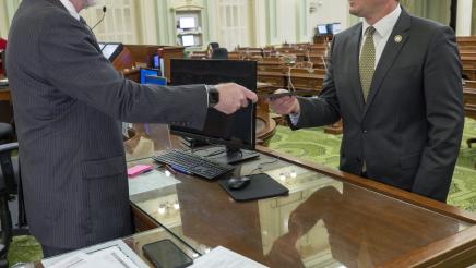 Assemblymember Harabedian Introduces his First Bill at the Assembly Desk