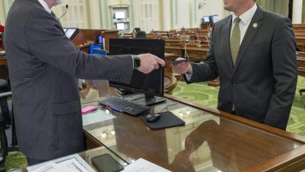 Assemblymember Harabedian Introduces his First Bill at the Assembly Desk