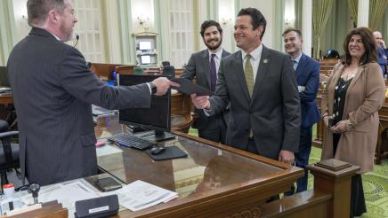 Assemblymember Harabedian Introduces his First Bill at the Assembly Desk